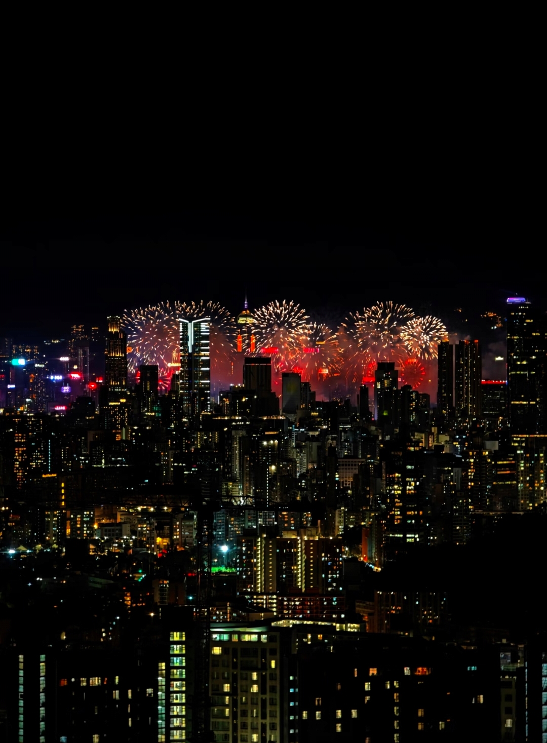 维港烟花